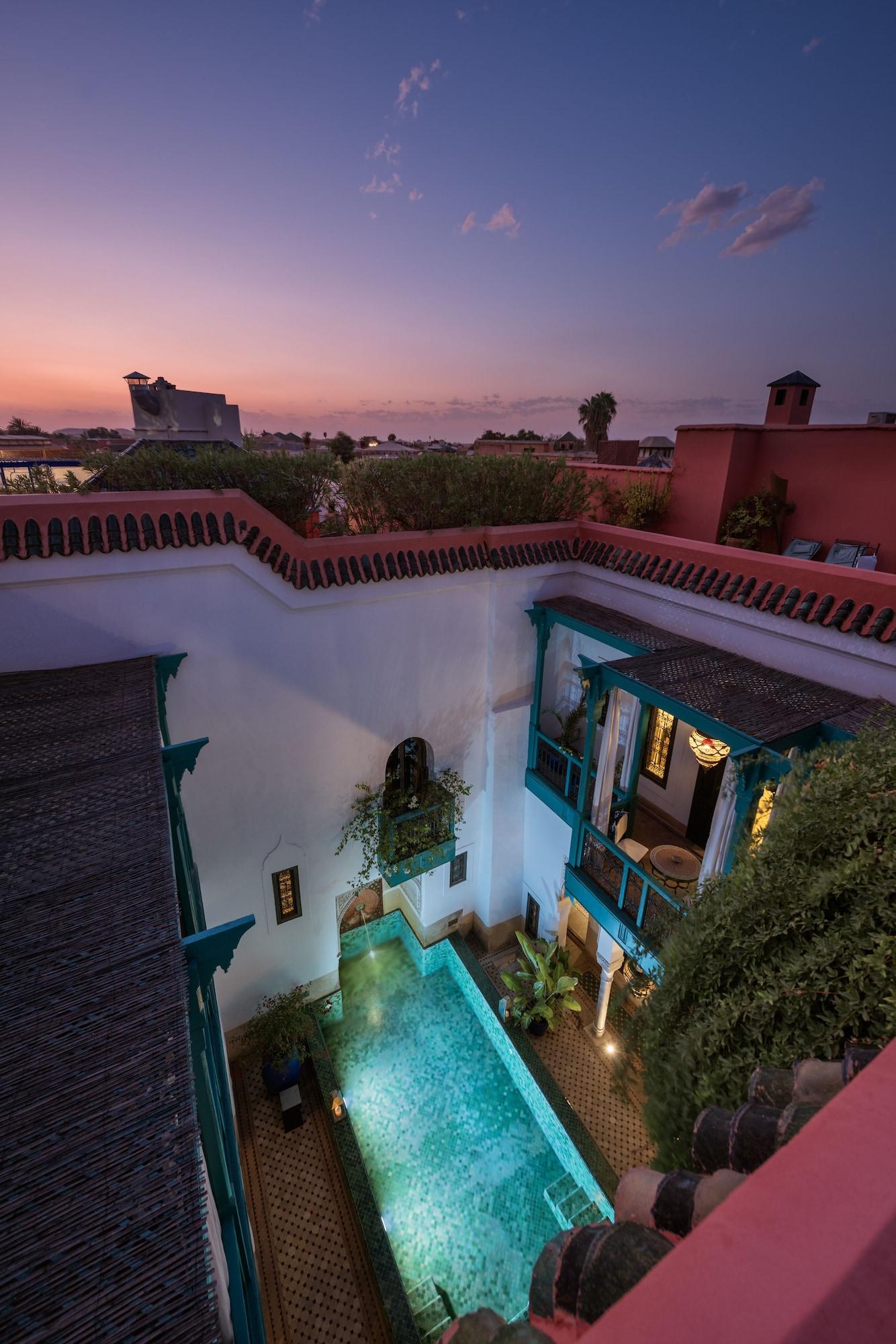 Le Farnatchi Hotel Marrakesh Bagian luar foto