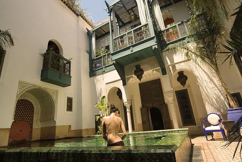 Le Farnatchi Hotel Marrakesh Bagian luar foto